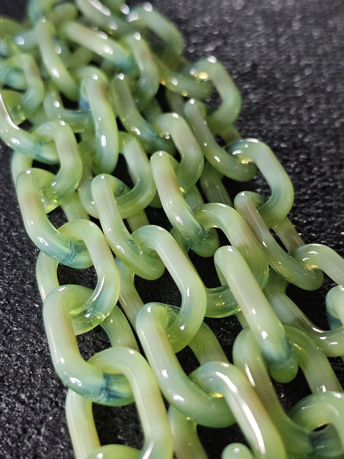 Anonamyss Glassworx Egypt Green Chain