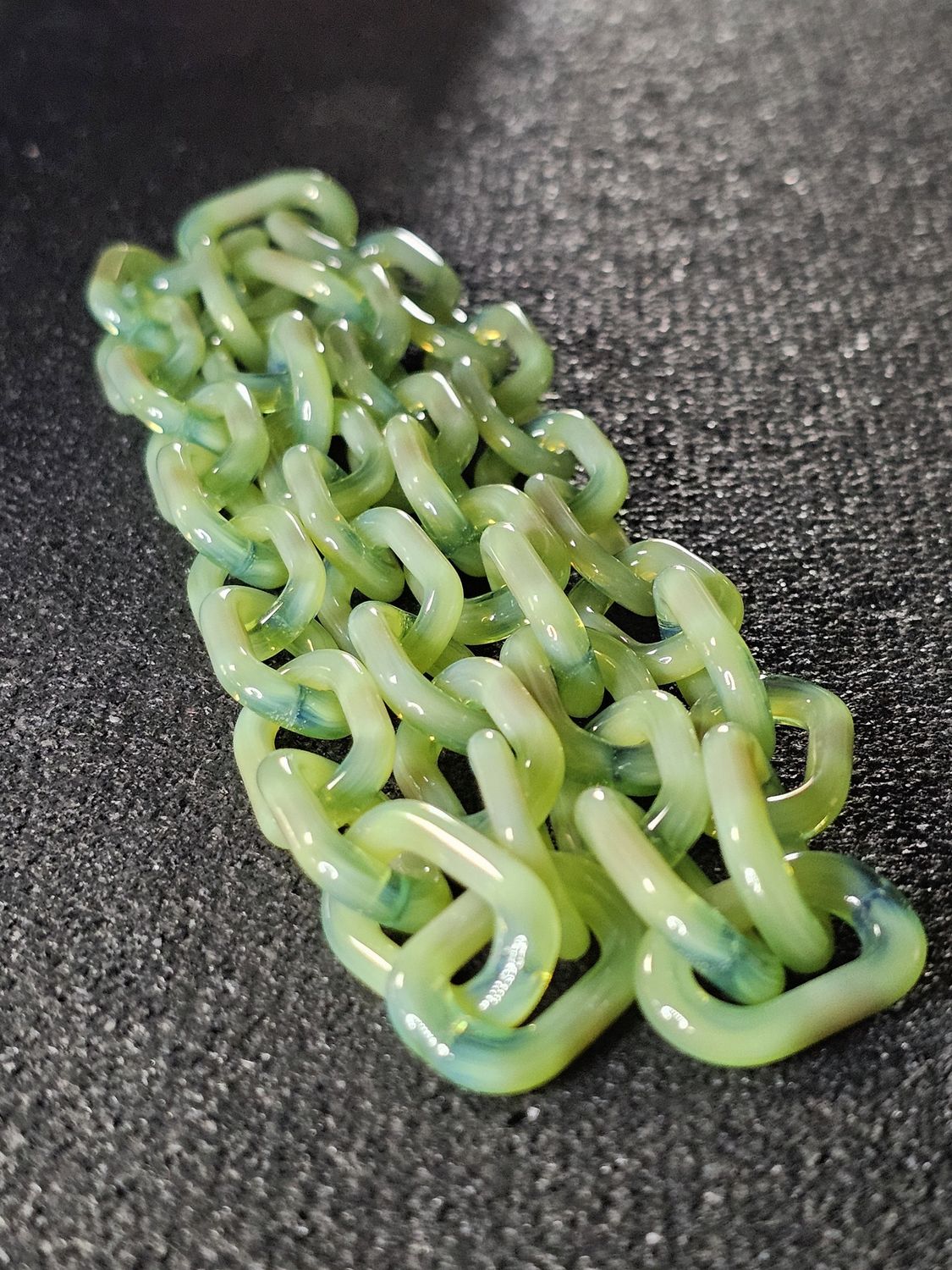 Anonamyss Glassworx Egypt Green Chain