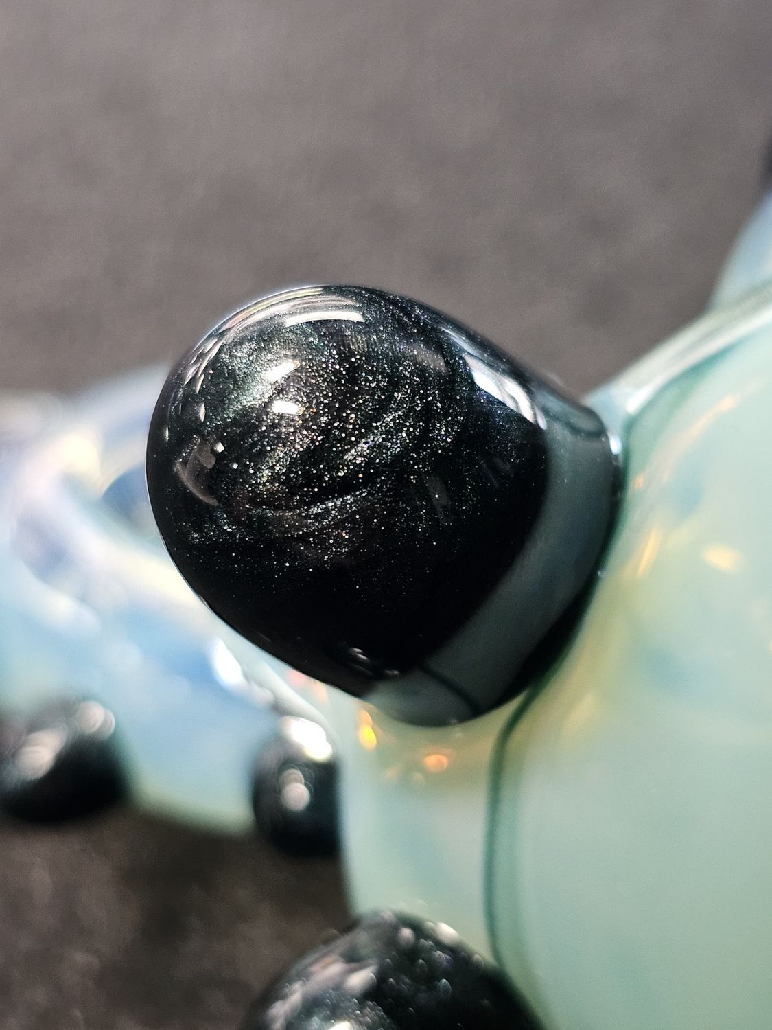 Bash Glass Opal Donut Spoon