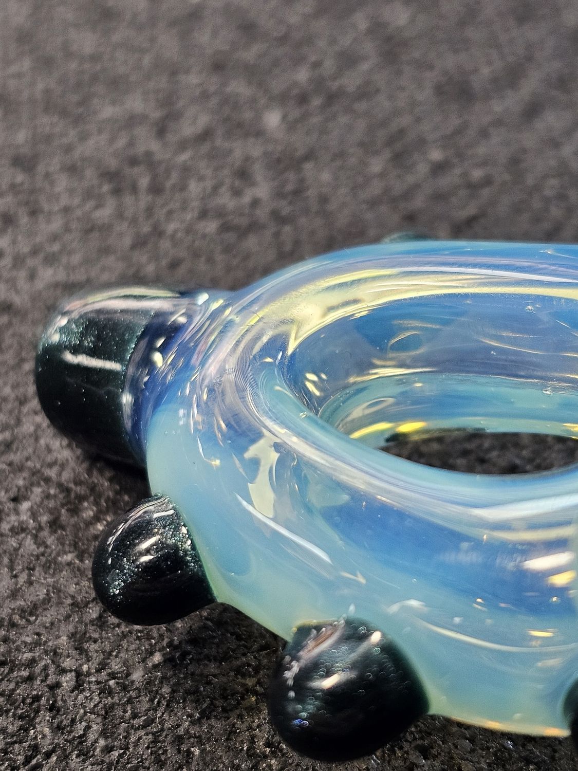 Bash Glass Opal Donut Spoon