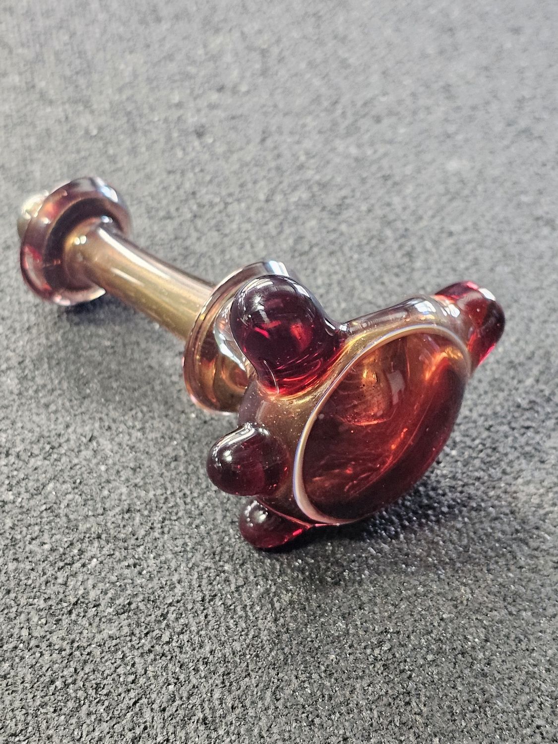 Bash Glass Opal Spoon (candy apple)