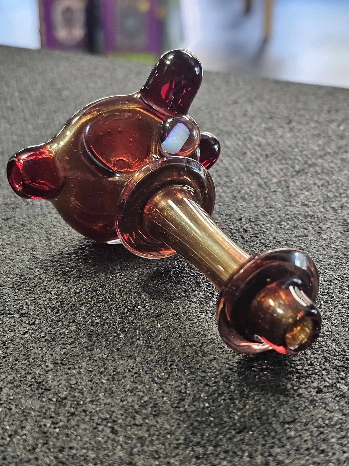 Bash Glass Opal Spoon (candy apple)