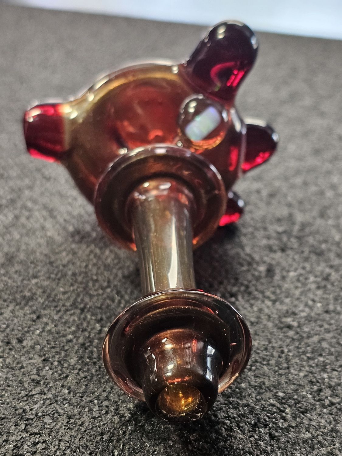Bash Glass Opal Spoon (candy apple)