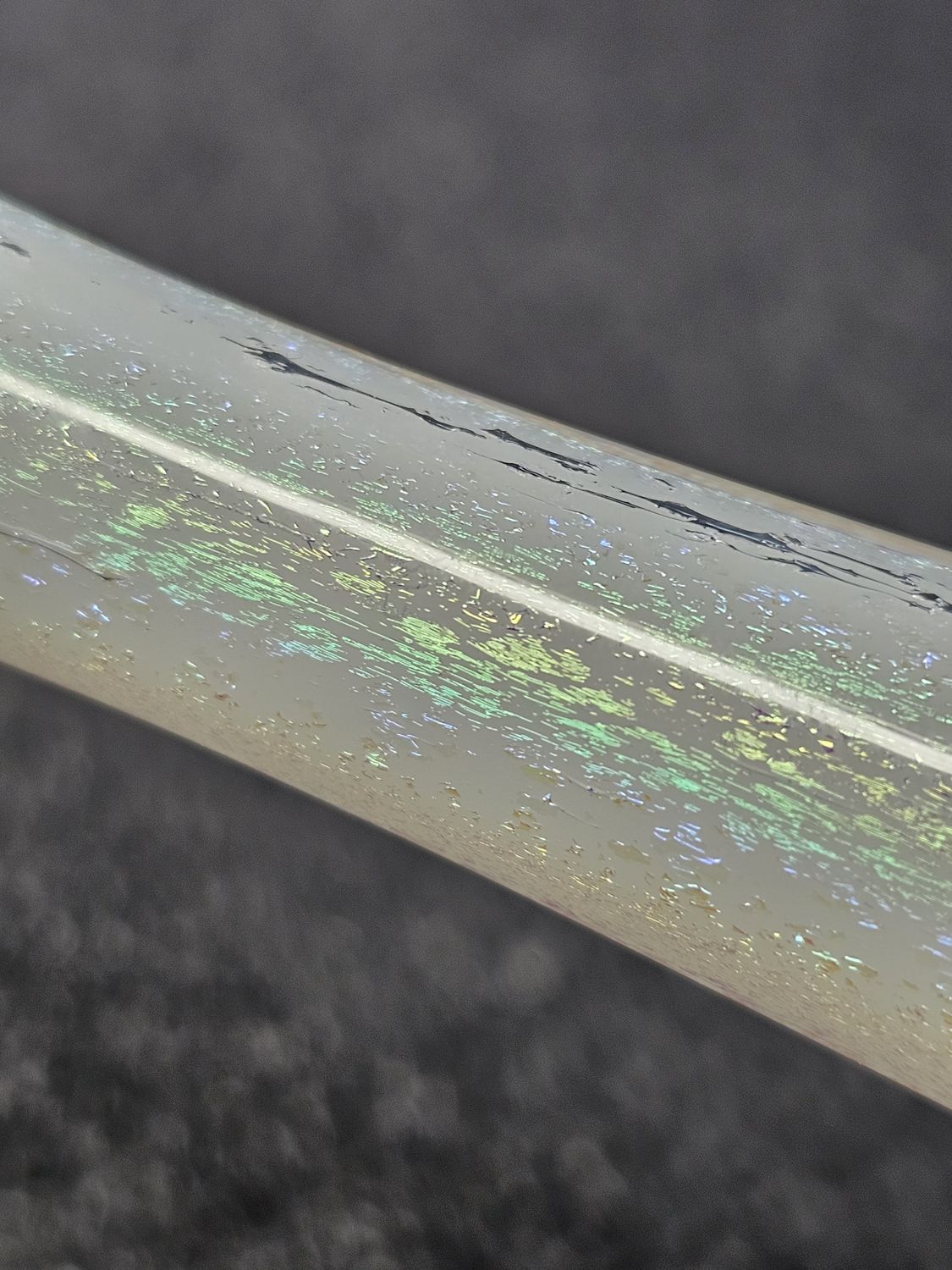 Bash Glass Opal Spoon (Dichro)