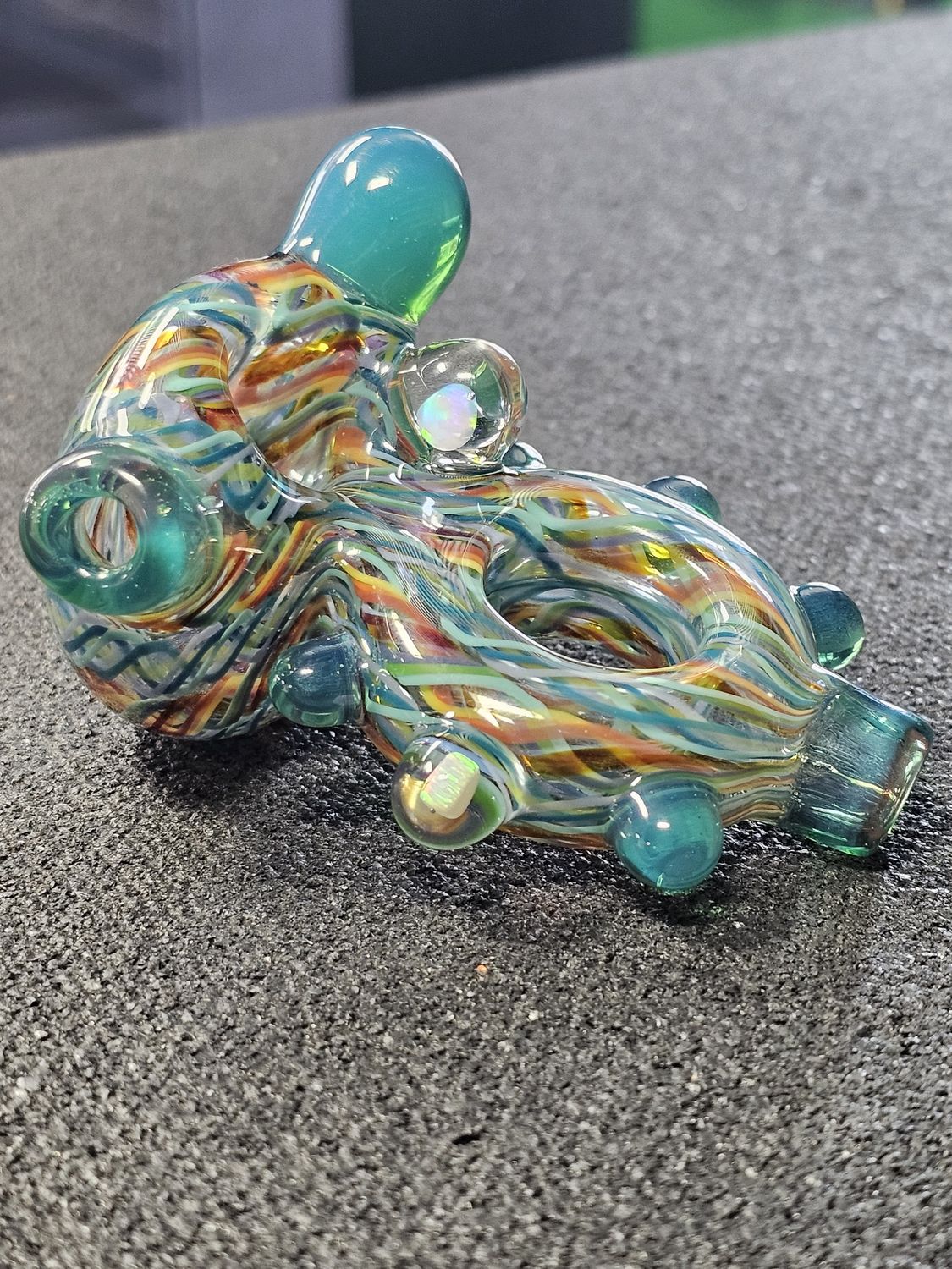 Bash Glass Donut Spoon (Marina)