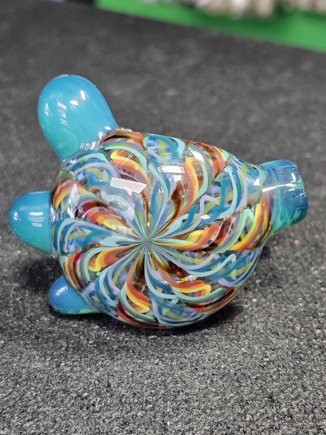 Bash Glass Donut Spoon (Marina)