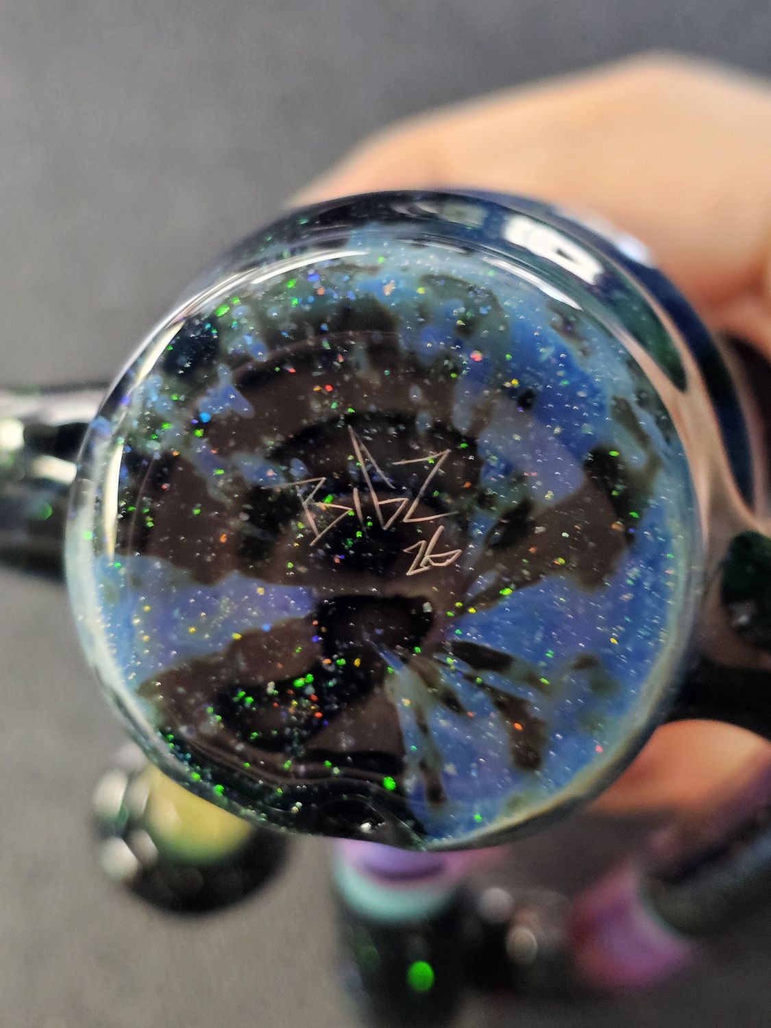 Big Z Invasion Recycler Puffco Peak Top