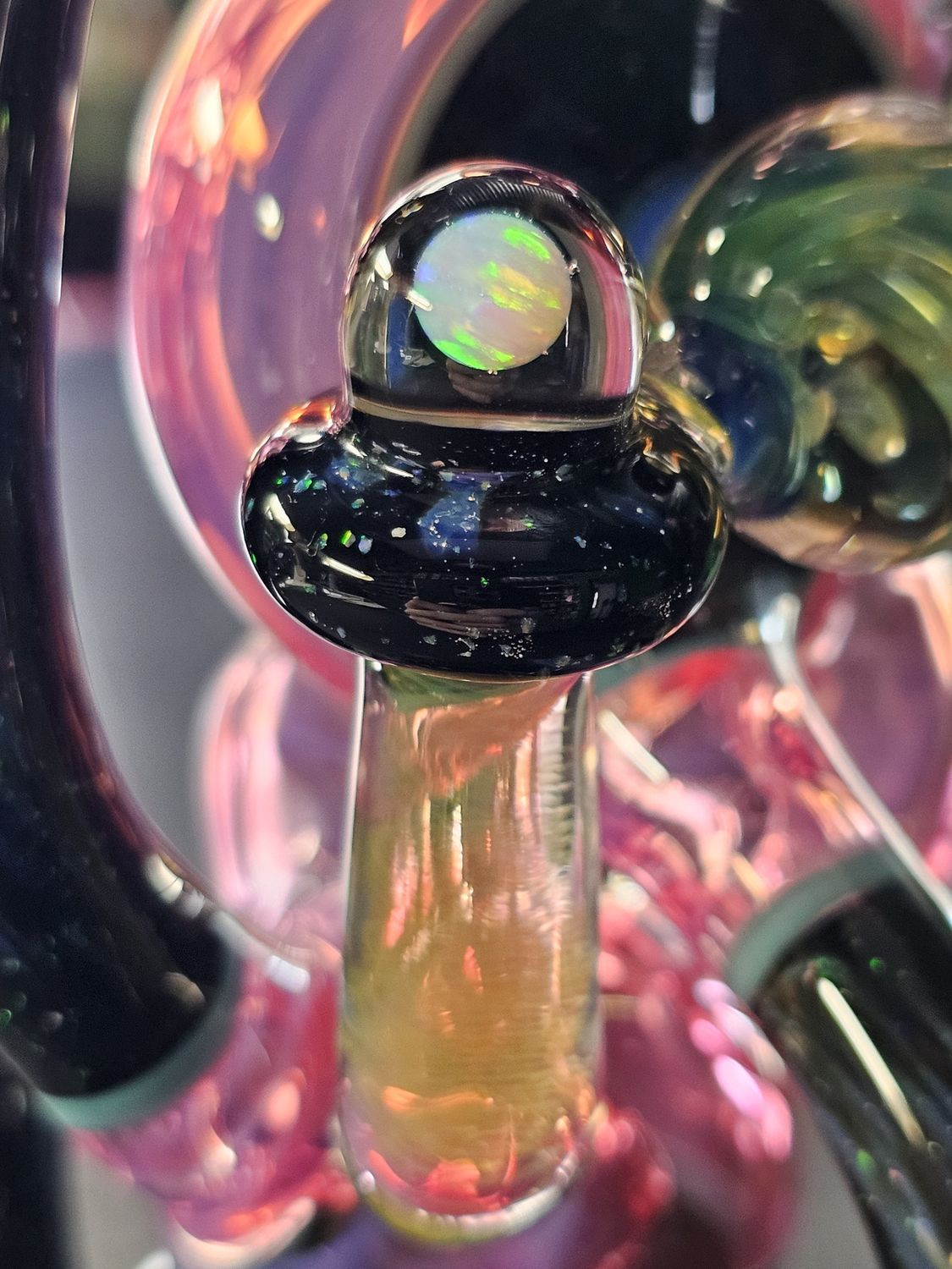 Big Z Invasion Recycler Puffco Peak Top