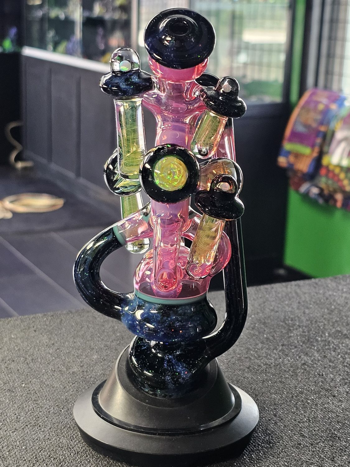 Big Z Invasion Recycler Puffco Peak Top