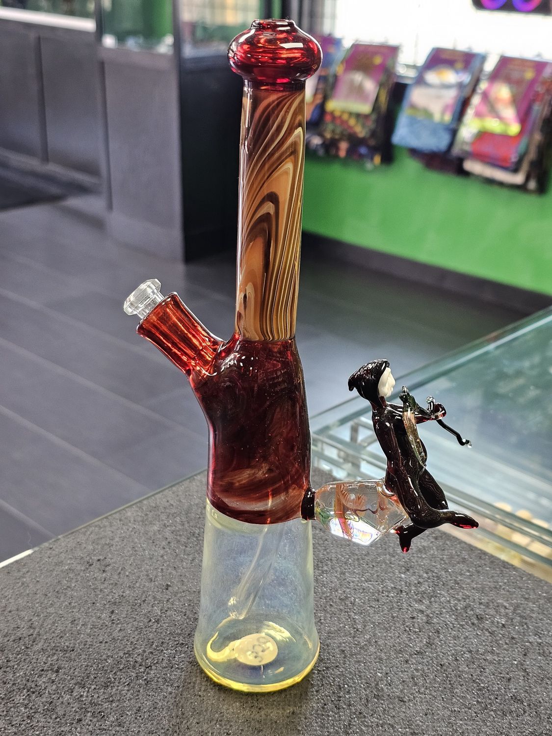 Dom Greco Glass 10.5in tube