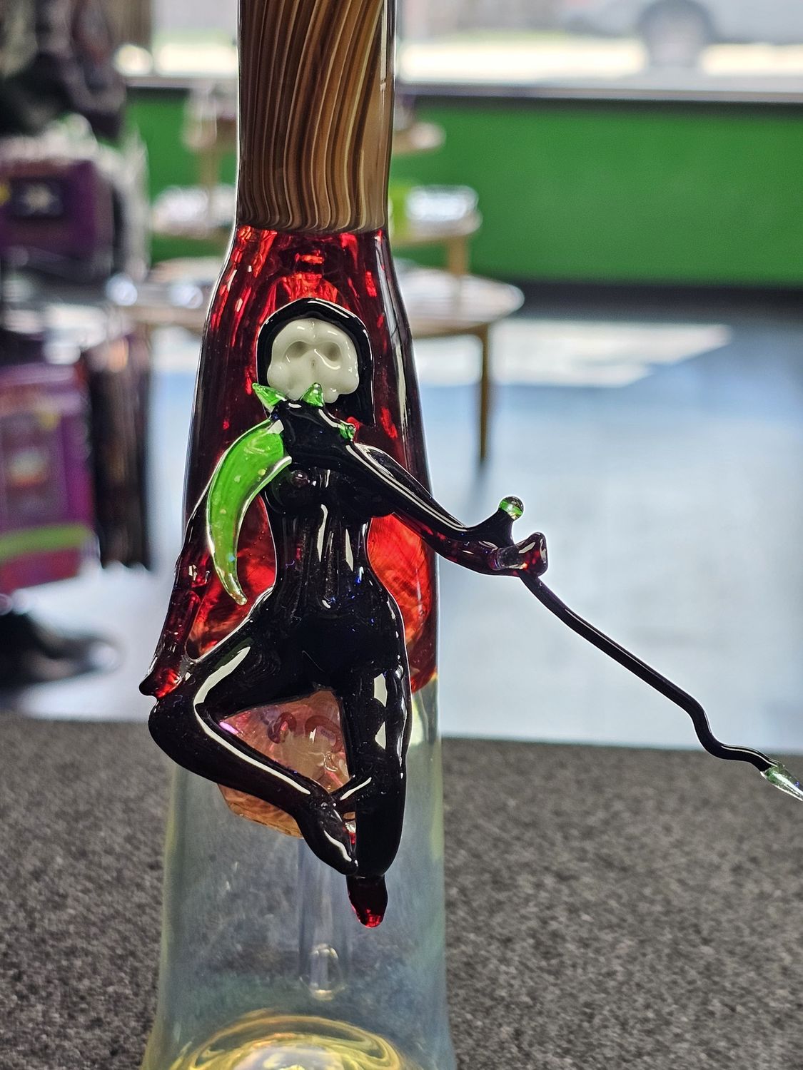 Dom Greco Glass 10.5in tube