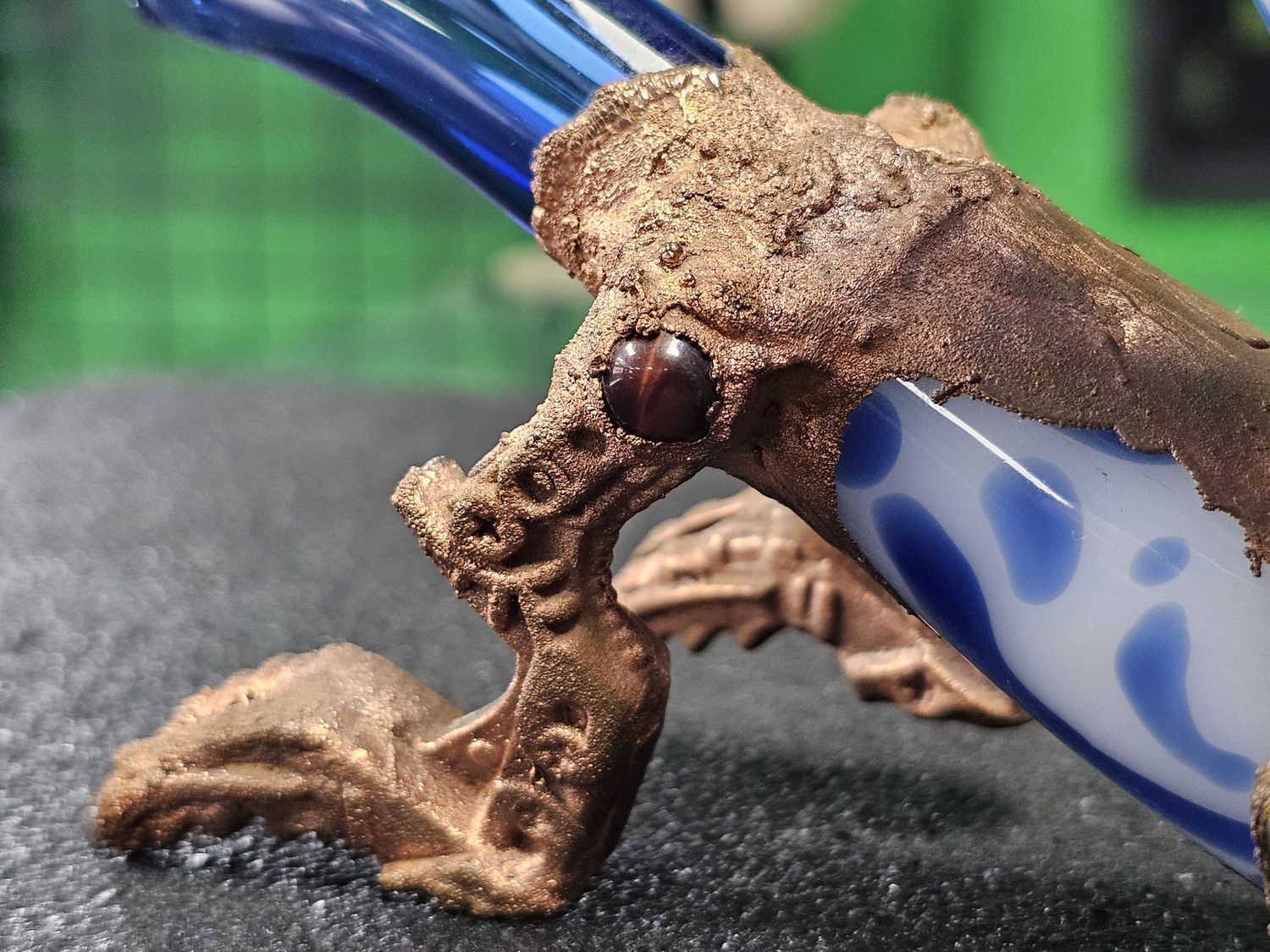 Dom Greco Glass Electroplated Copper Sherlock