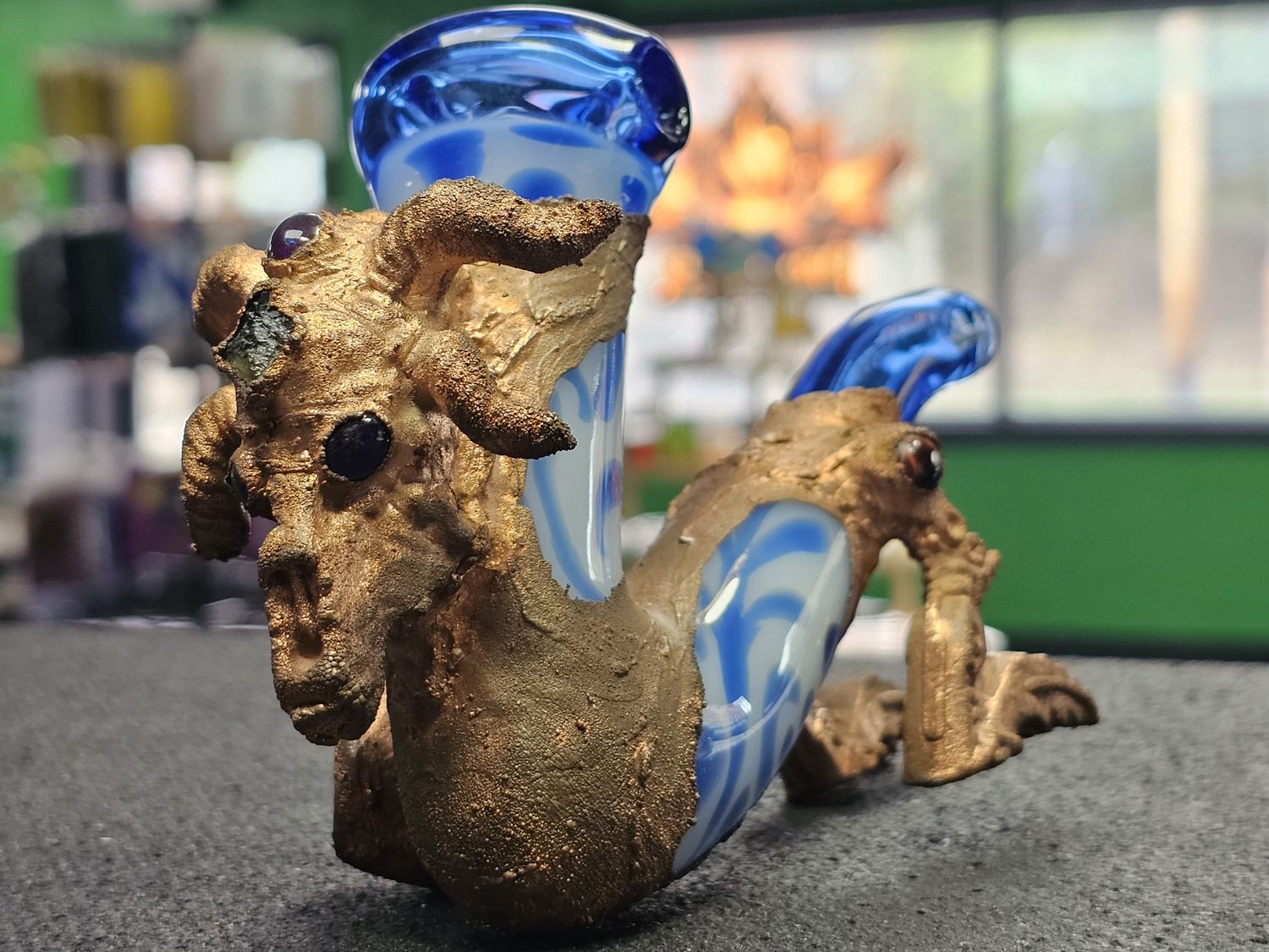 Dom Greco Glass Electroplated Copper Sherlock