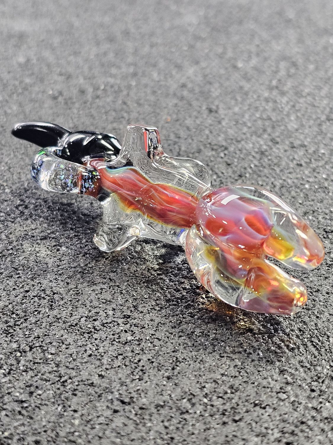 Dom Greco Glass Fumed Babe Pendant