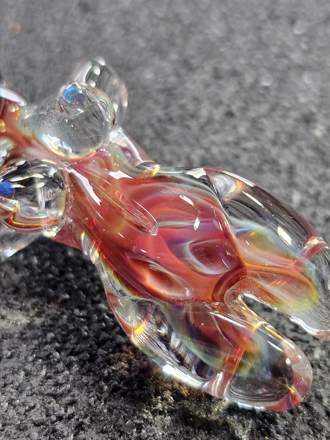 Dom Greco Glass Fumed Babe Pendant