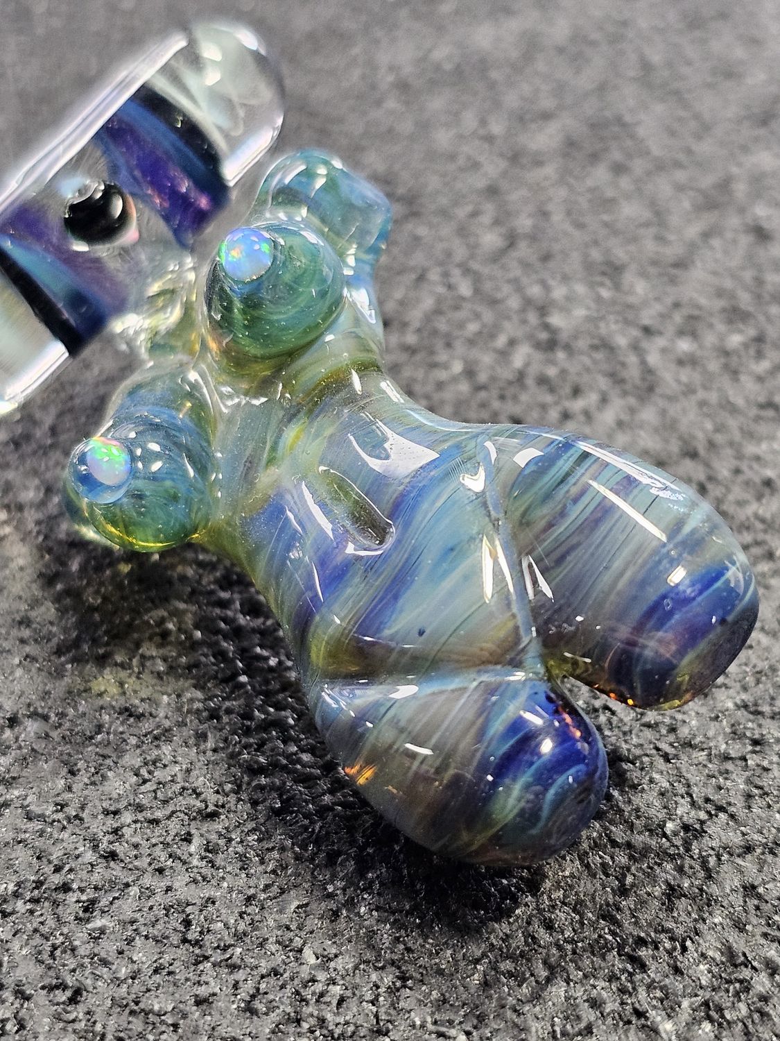 Dom Greco Glass Opal Head Babe