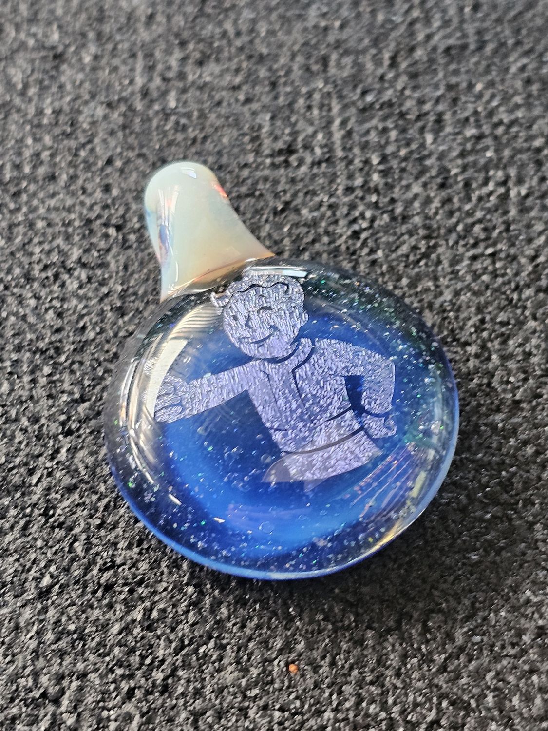 Henrys Glass Art Fallout Pendant
