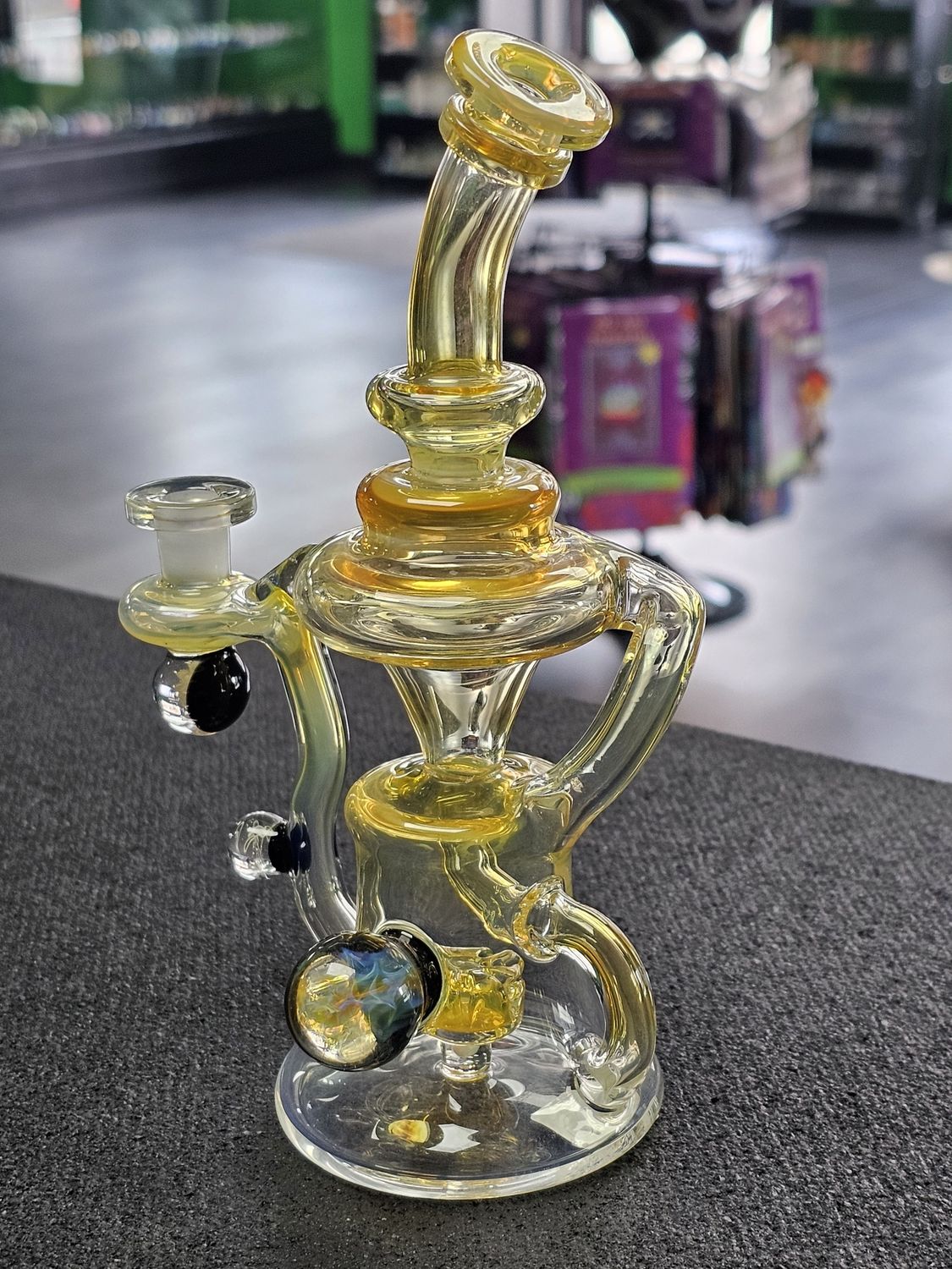Kaliber Glass 10mm Fumed Recycler