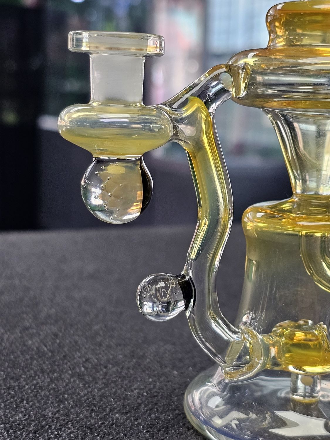 Kaliber Glass 10mm Fumed Recycler