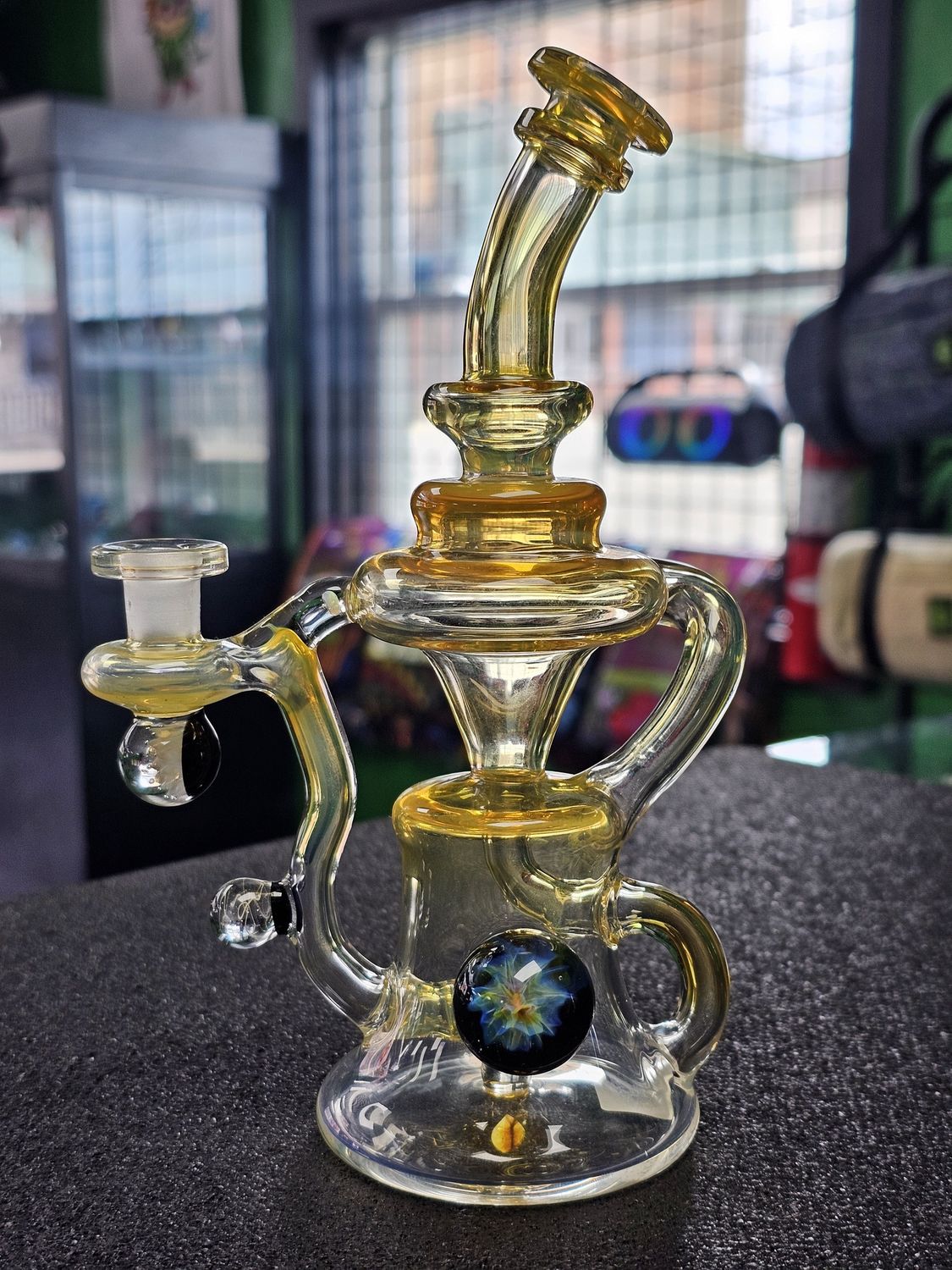 Kaliber Glass 10mm Fumed Recycler