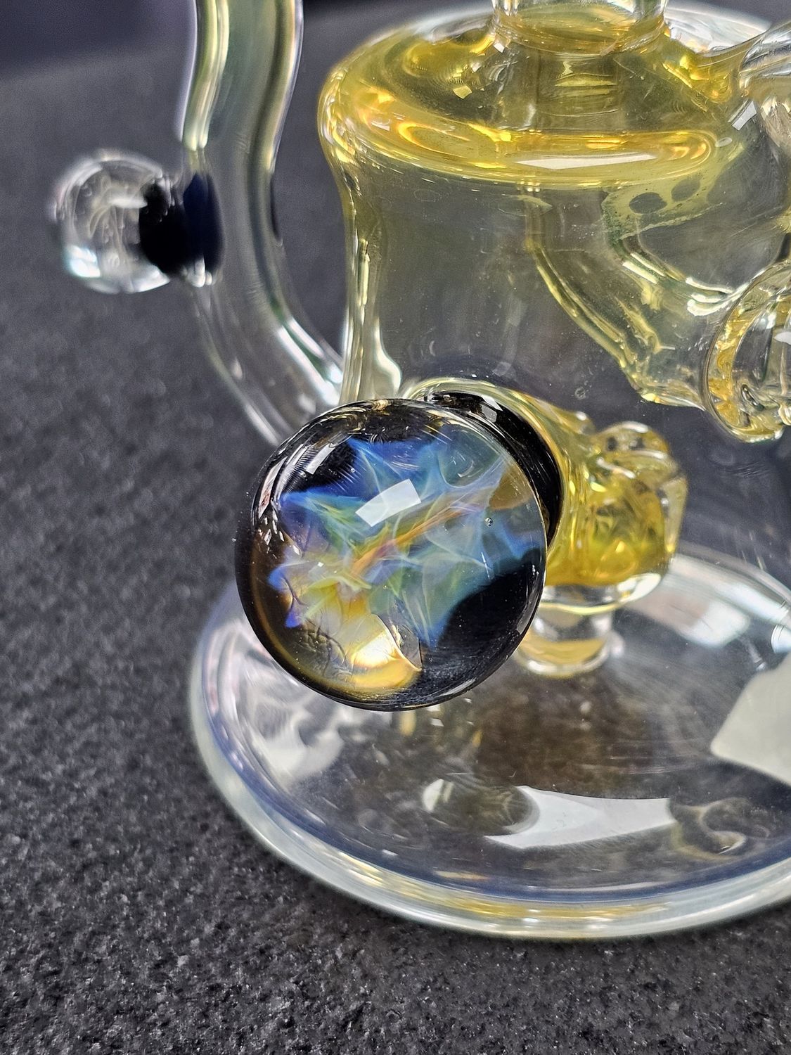 Kaliber Glass 10mm Fumed Recycler