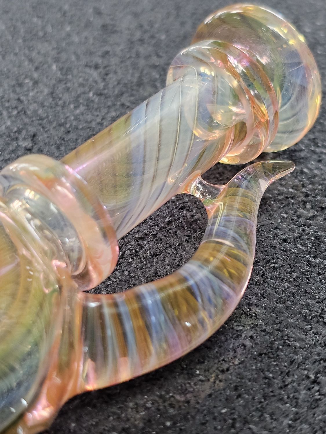 Kaliber Glass Fumed 10mm Nectar Collector (spiral)