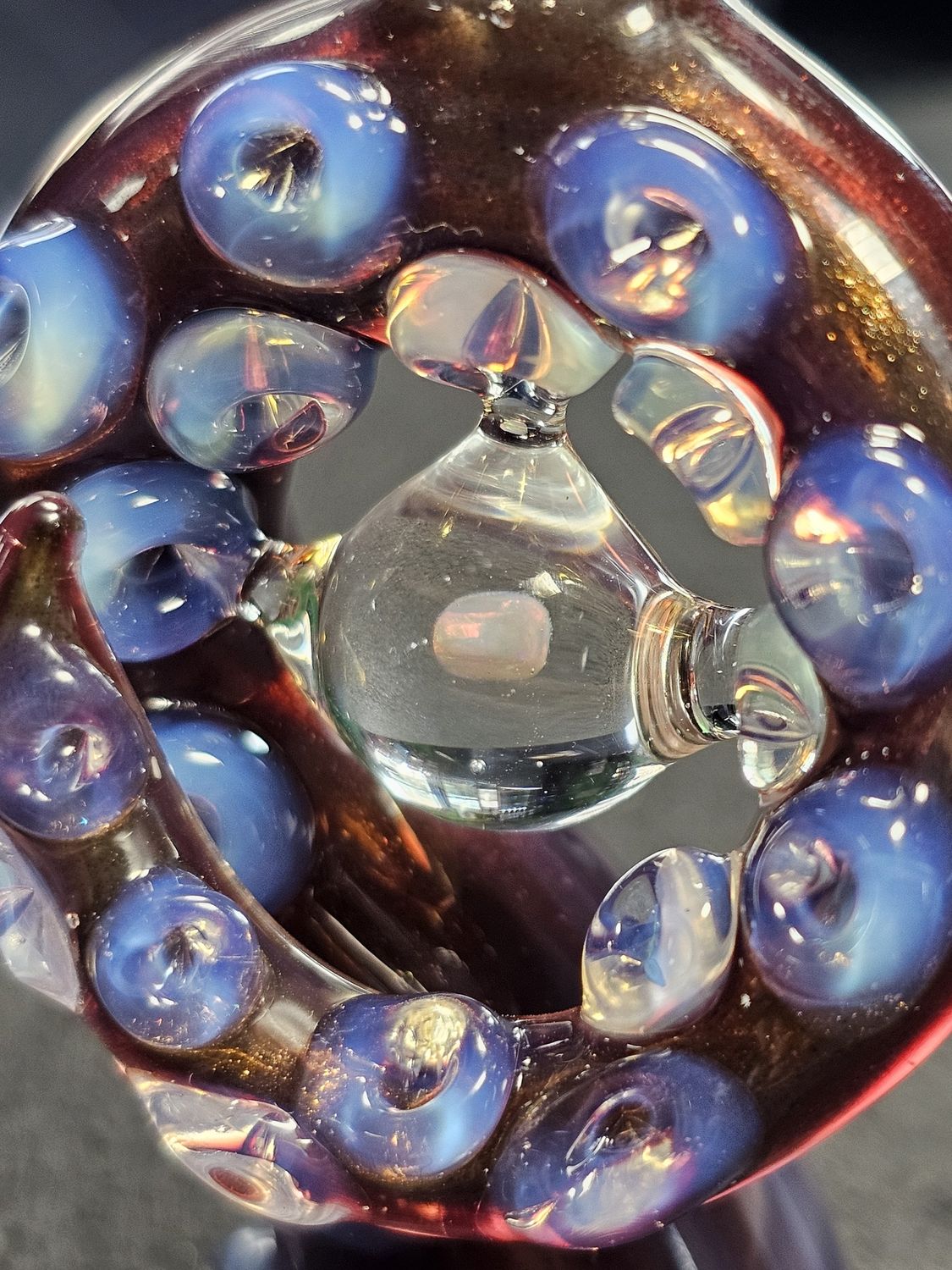Mako Glass Tentacle Dry Peak Top