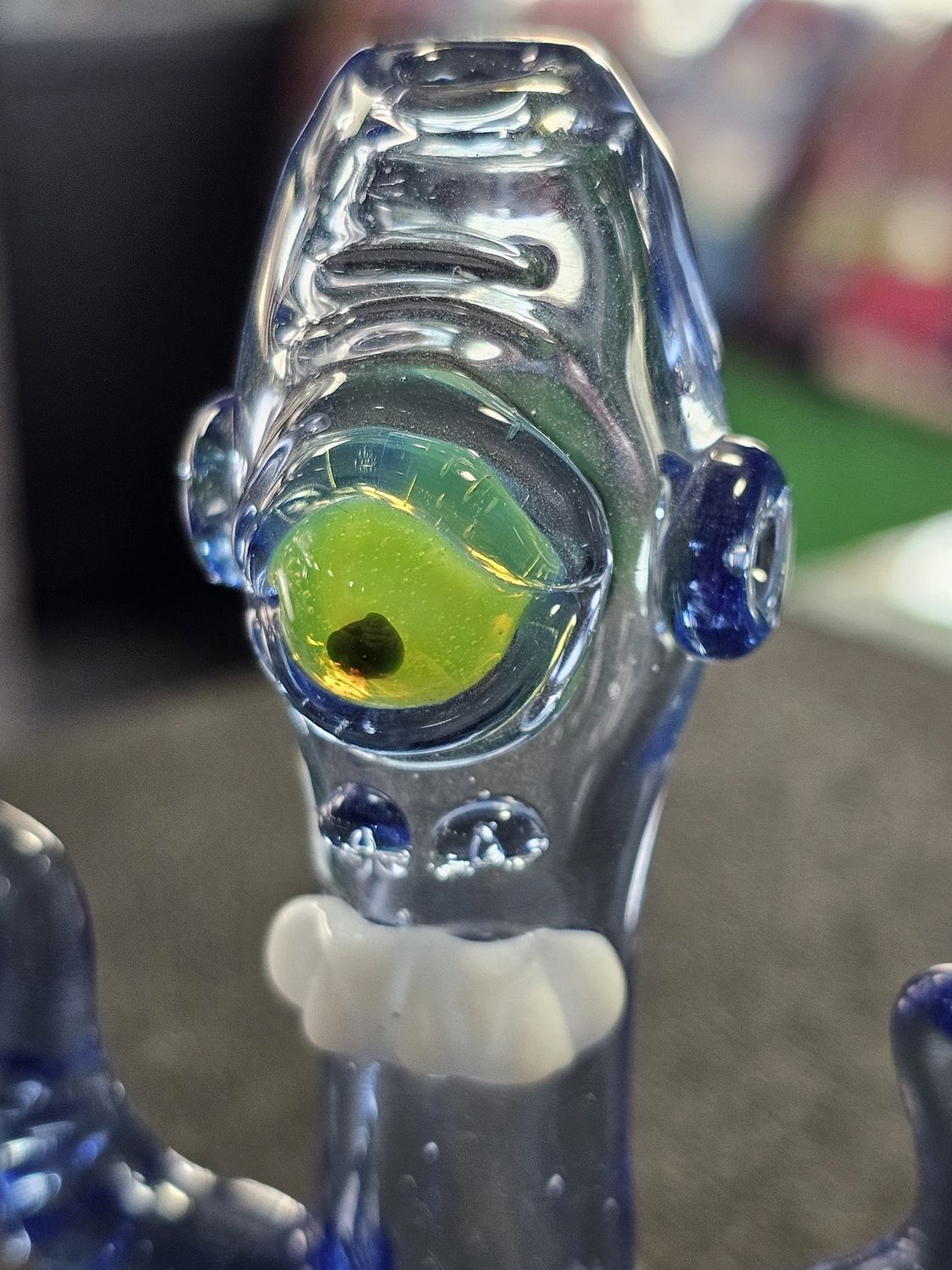 Monster Glass Alien Spoon