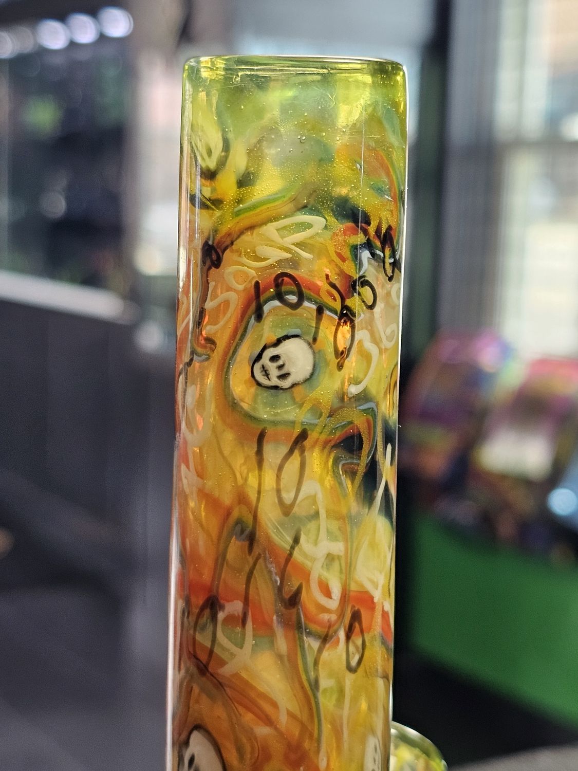 Sweeney Glass Worked Beaker