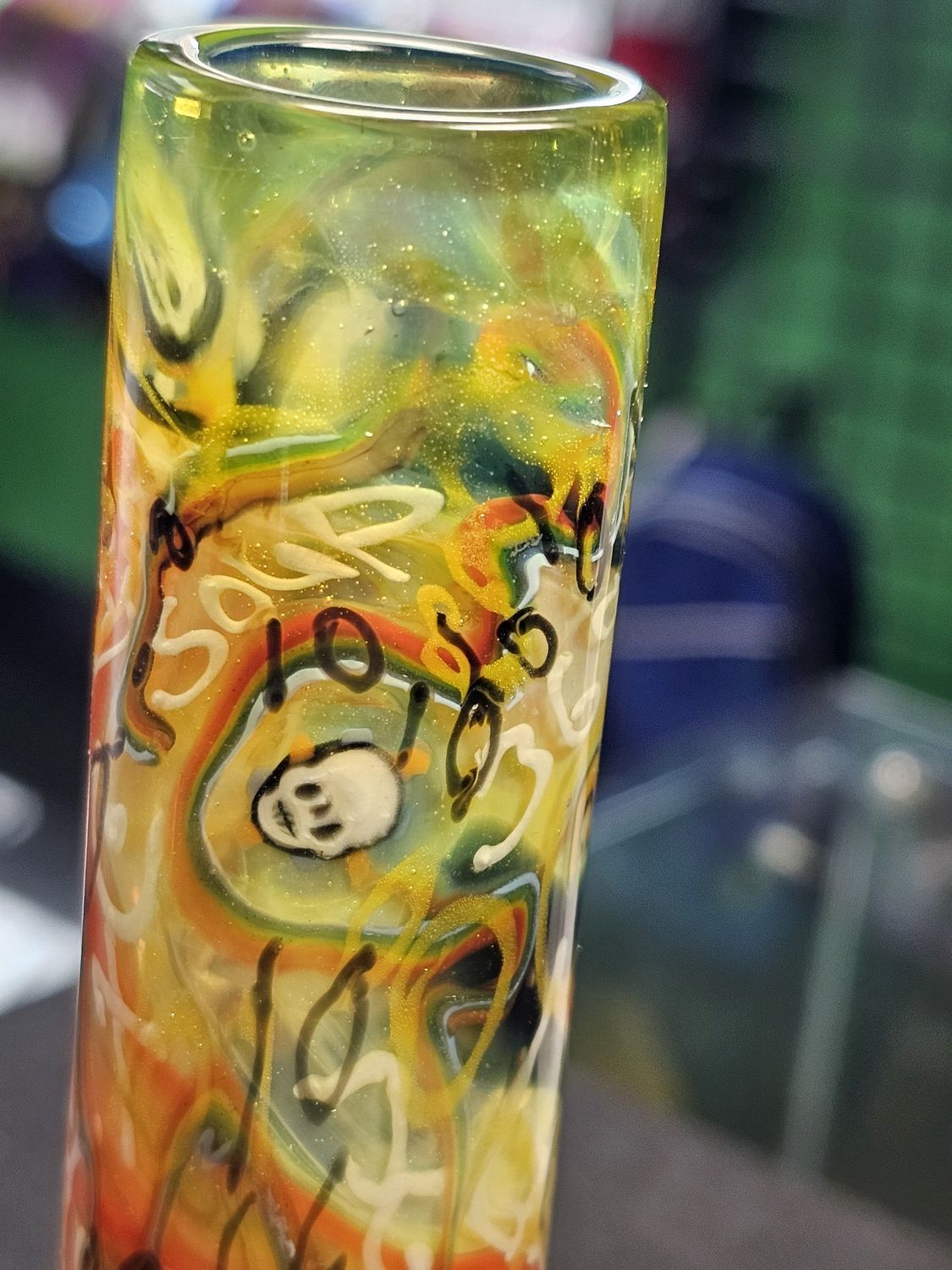 Sweeney Glass Worked Beaker