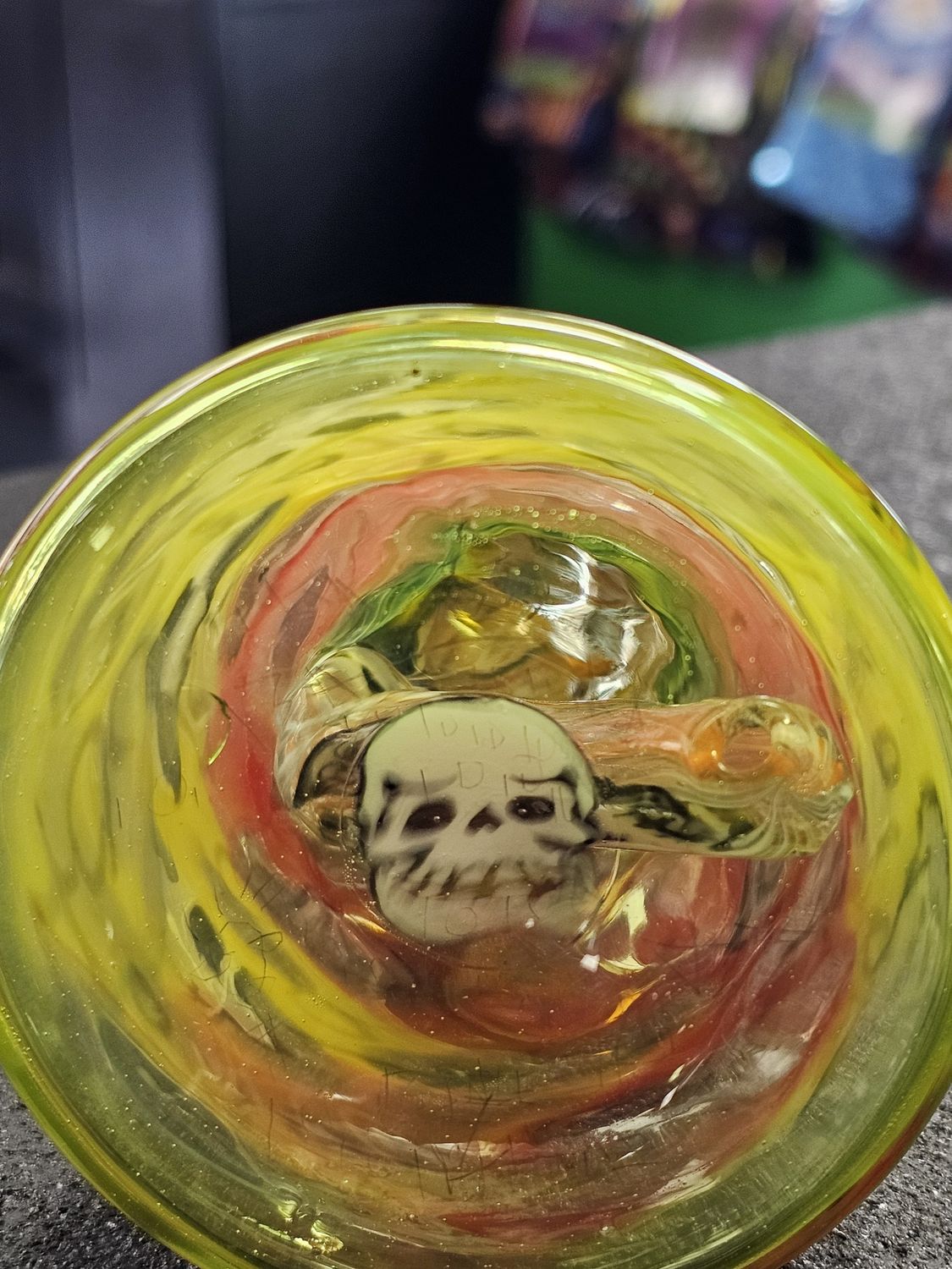 Sweeney Glass Worked Beaker