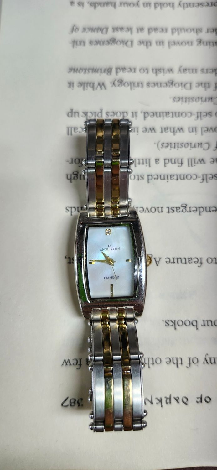 Anne Klein Diamond Watch