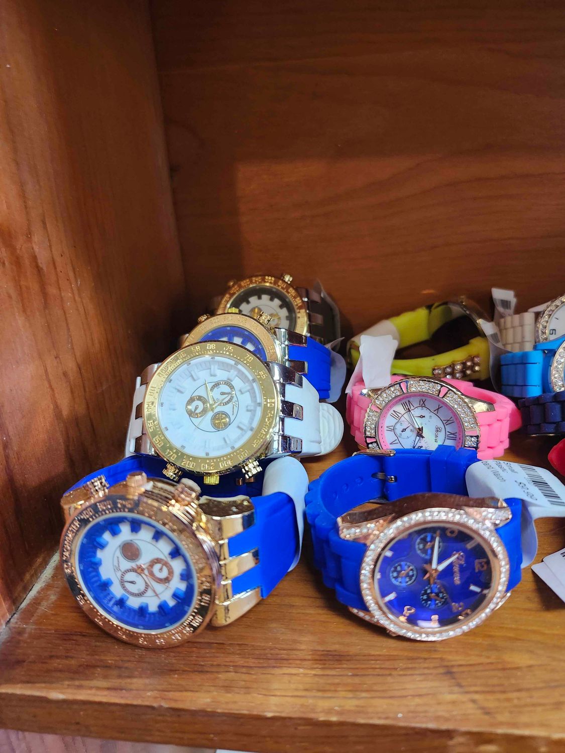 Geneva Rubber Band Watch