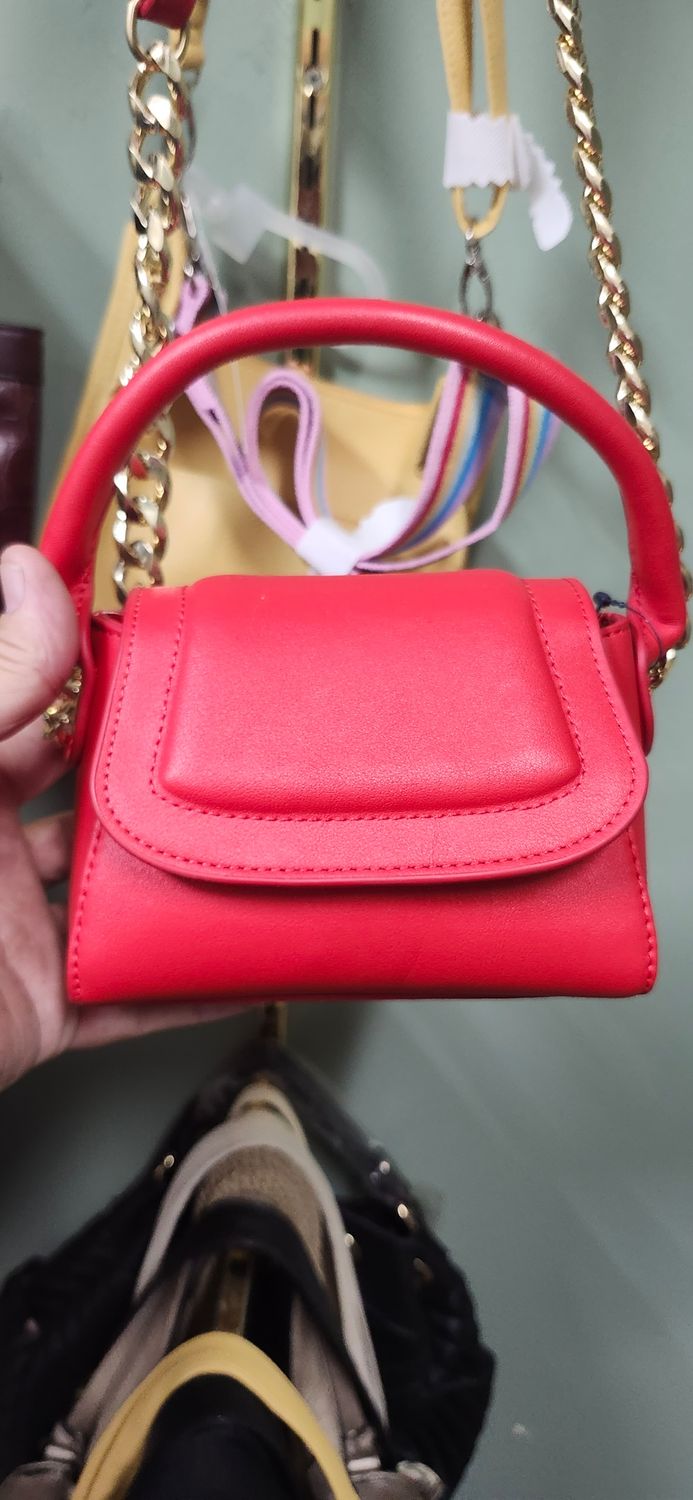 Scoop bag red