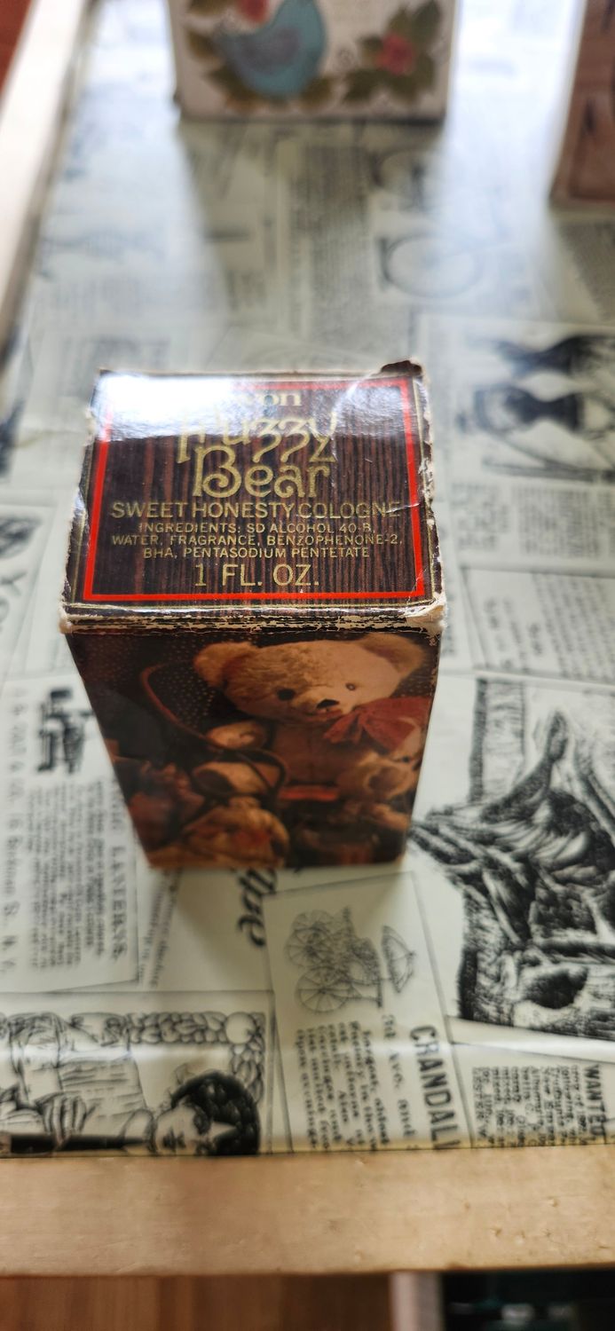 Fuzzy Bear Avon Colonge
