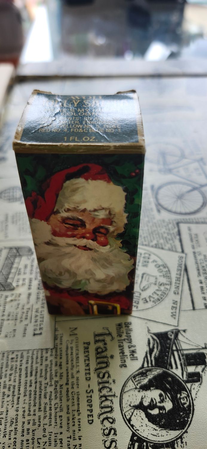 Perfume Avon Bottle Christmas