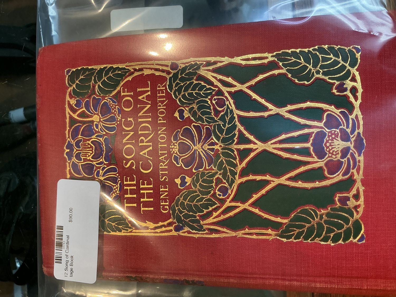 1912 Song of Cardinal Vintage Book
