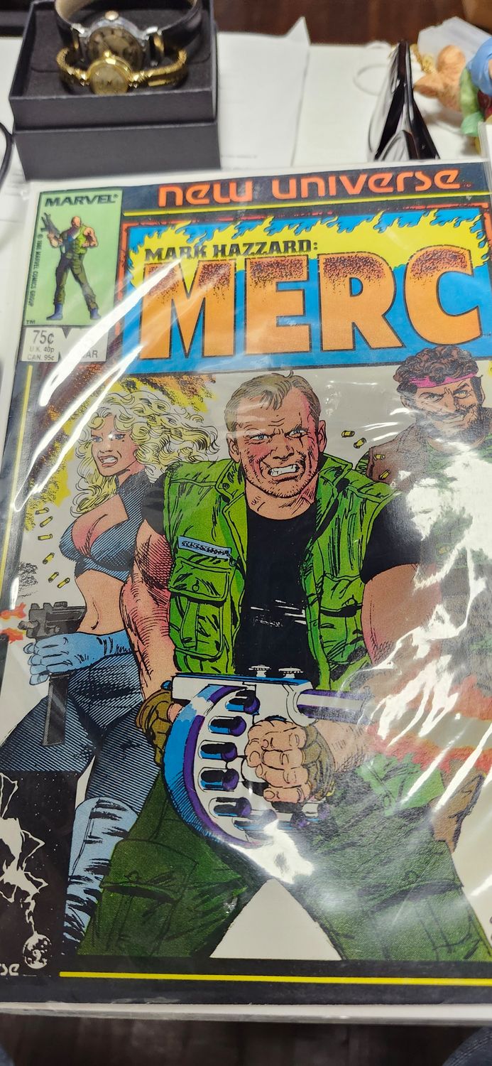 Merc Comic Books