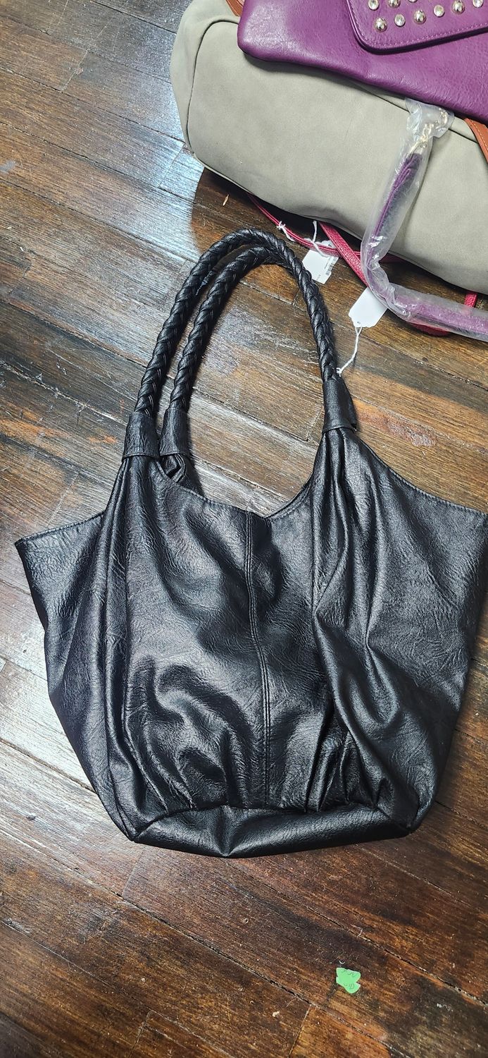 Black Leather Bag