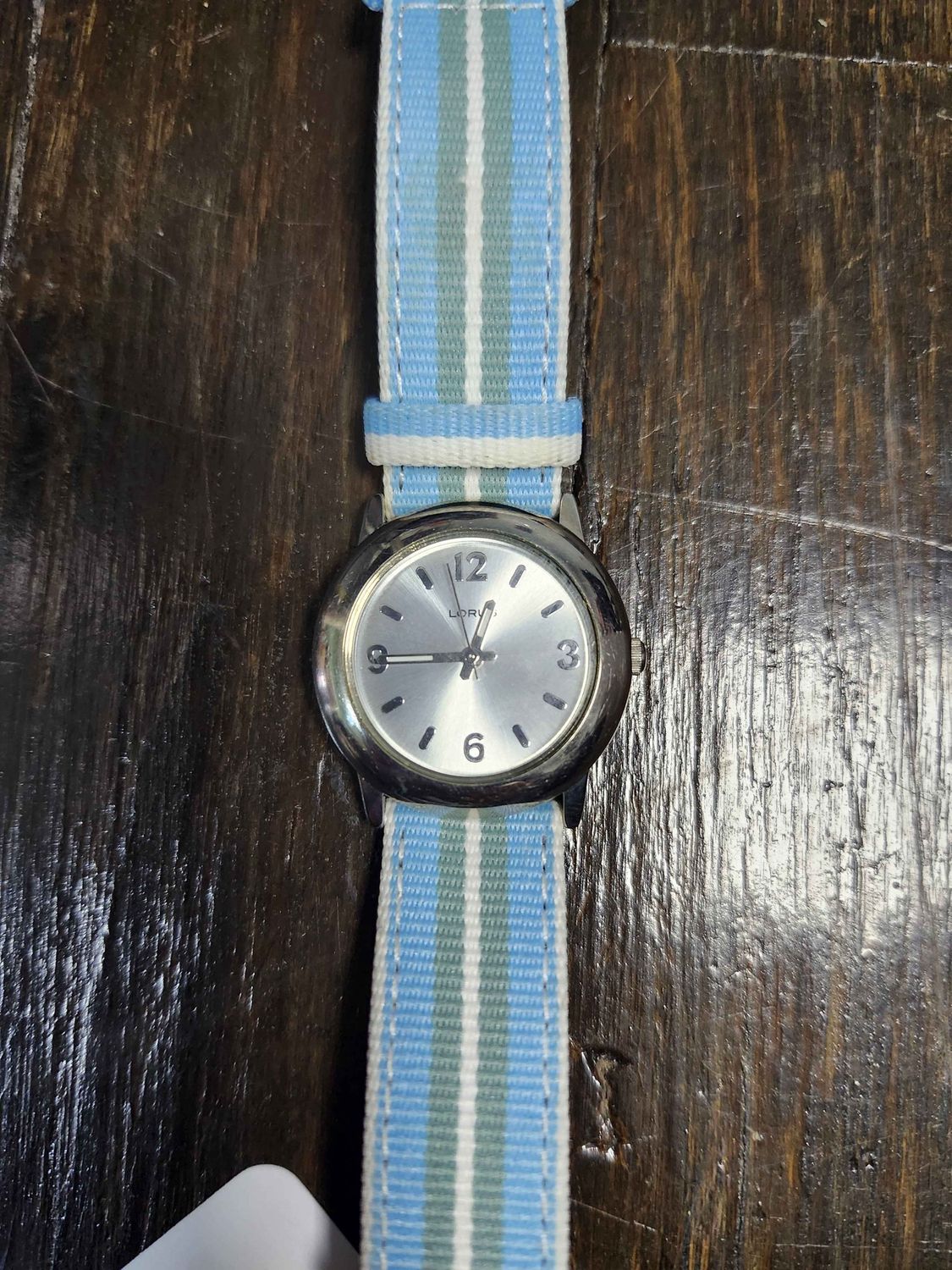 Lorus Cloth Band Watch
