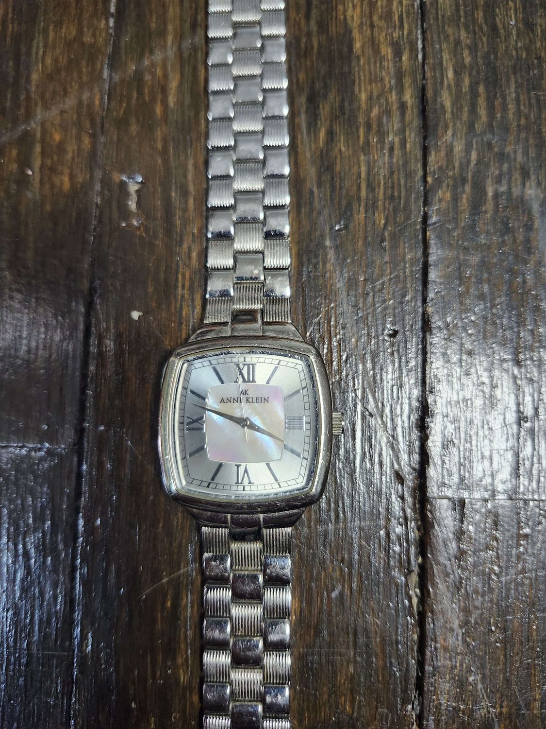 Ann klein Silver Watch