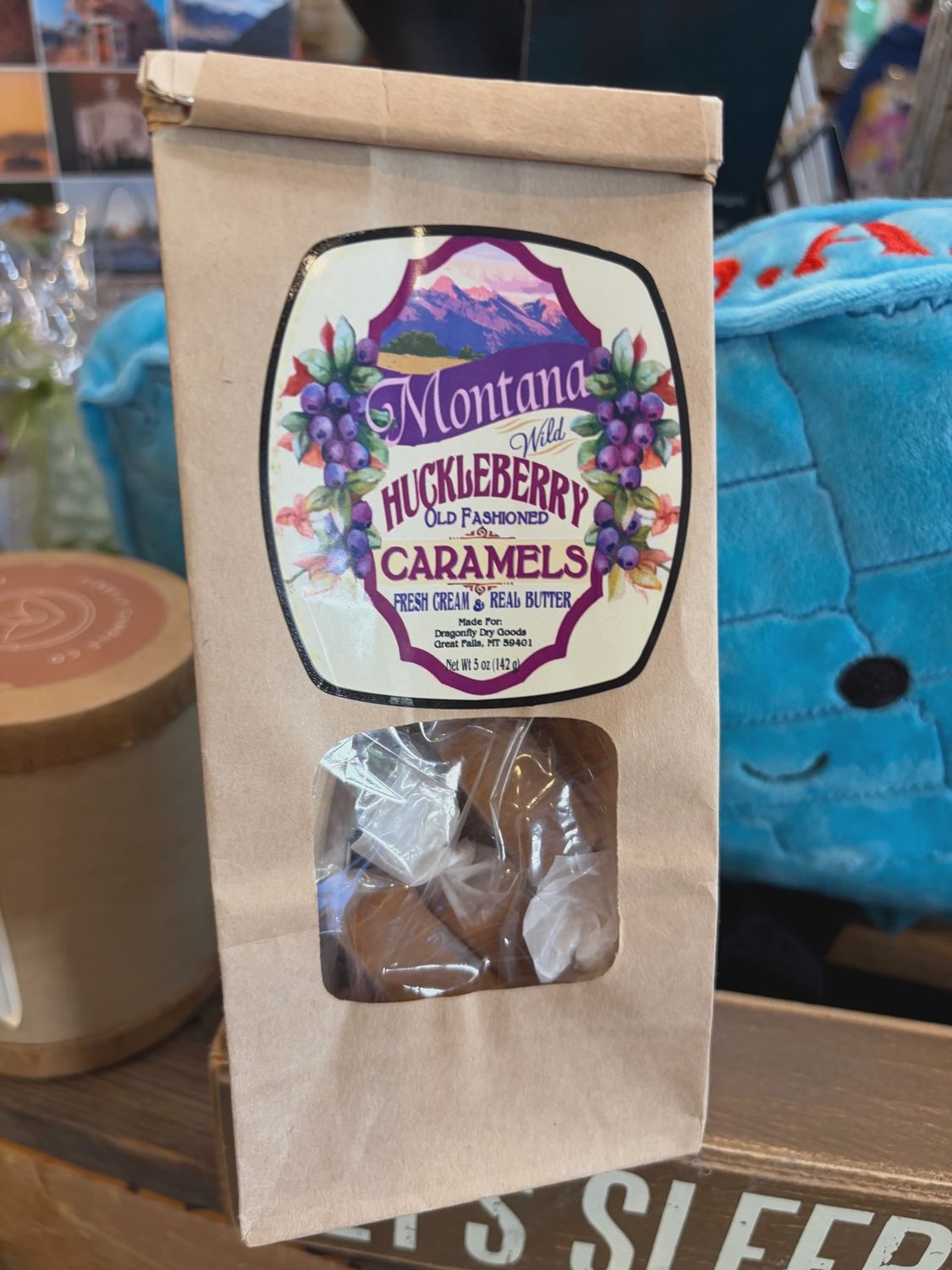 Huckleberry Caramels