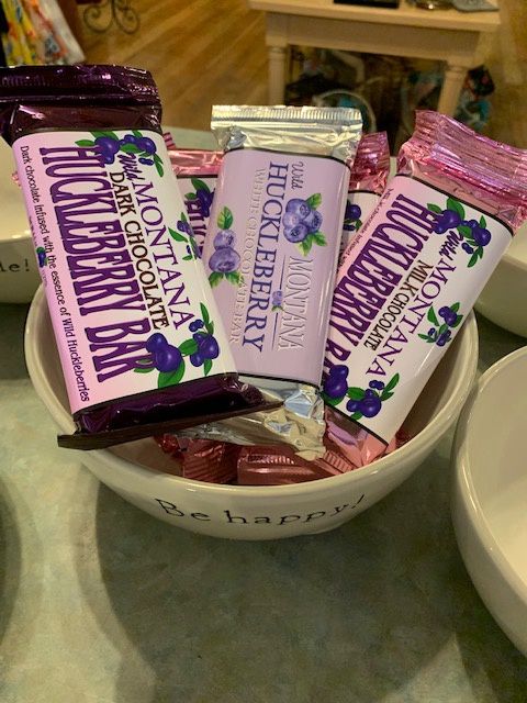 Huckleberry Chocolate Bar