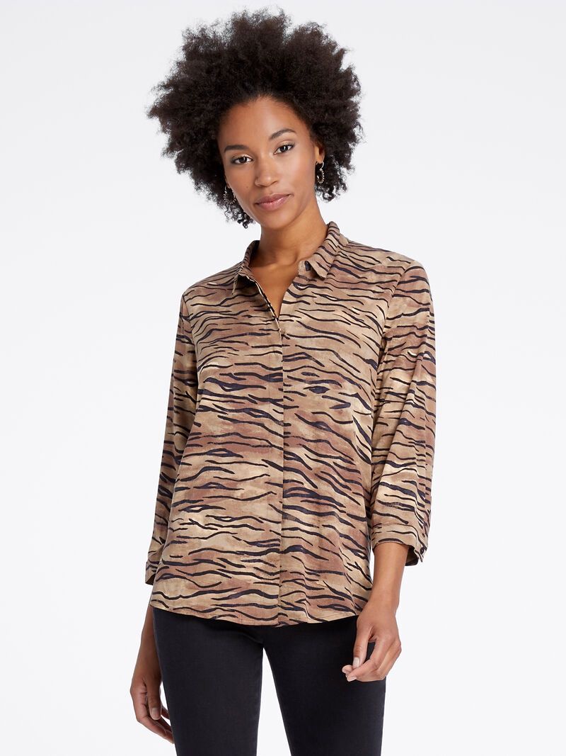 Tiger Stripes Top