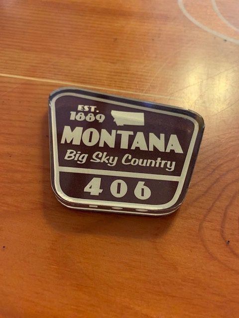 Montana Magnet - Nat'l Park Sign