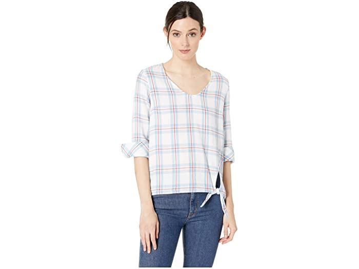 Bell Sleeve Blouse w/Knot