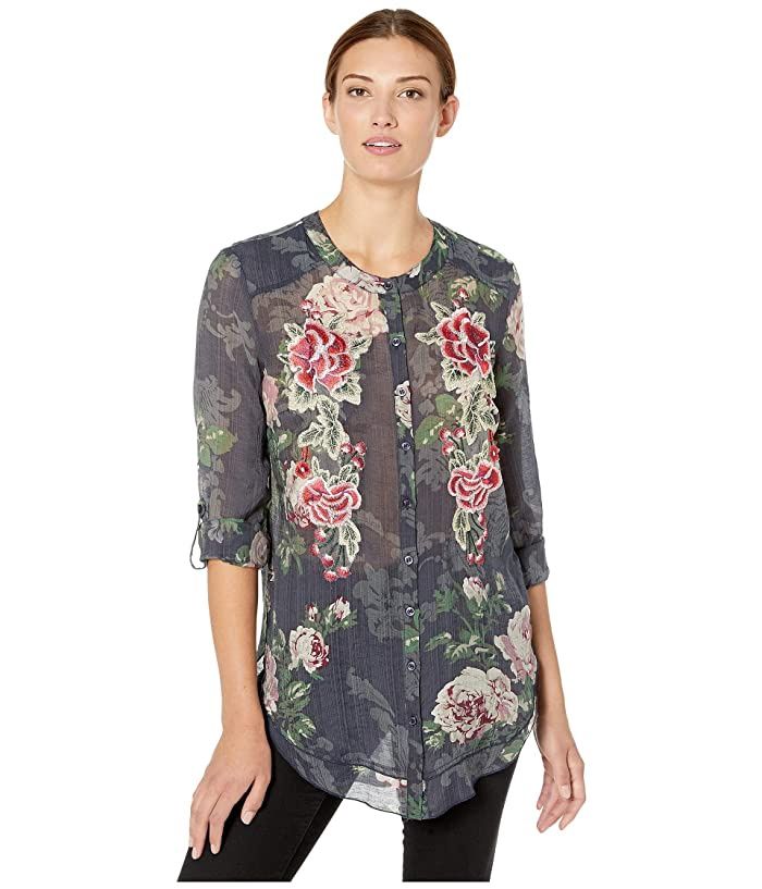 L/S Embroidered Blouse