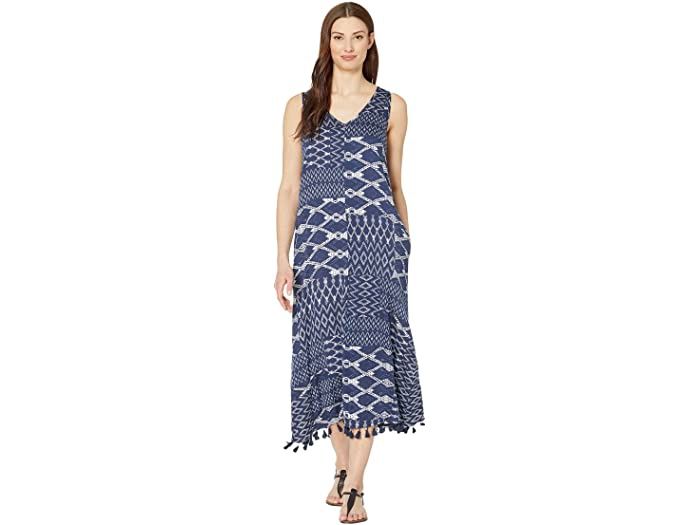 Maxi Tank Dress w/Tassels