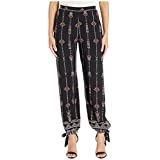 Print Pull-On Pant w/Tie
