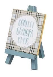 Mini Easel - Coolest Grandpa Ever